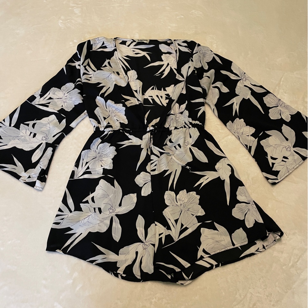 Show Me Your Mumu Swim Romper Cover Up Small